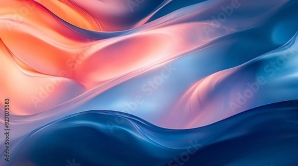 Fototapeta Abstract Colorful Waves
