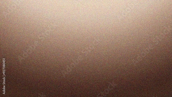 Fototapeta brown grainy gradient abstract background, noise texture effect, banner poster header design