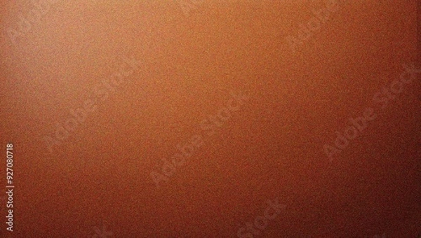 Fototapeta brown grainy gradient abstract background, noise texture effect, banner poster header design