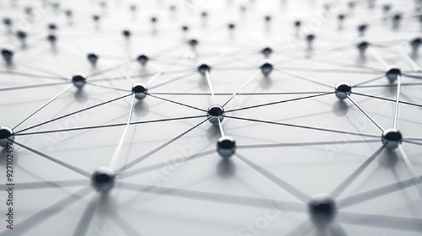 Fototapeta Abstract Network