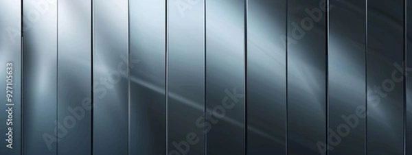 Fototapeta Banner illustration with metal texture.