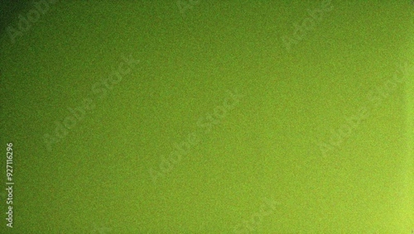 Fototapeta Grainy gradient background green abstract glowing color wave black dark backdrop noise texture banner poster header design