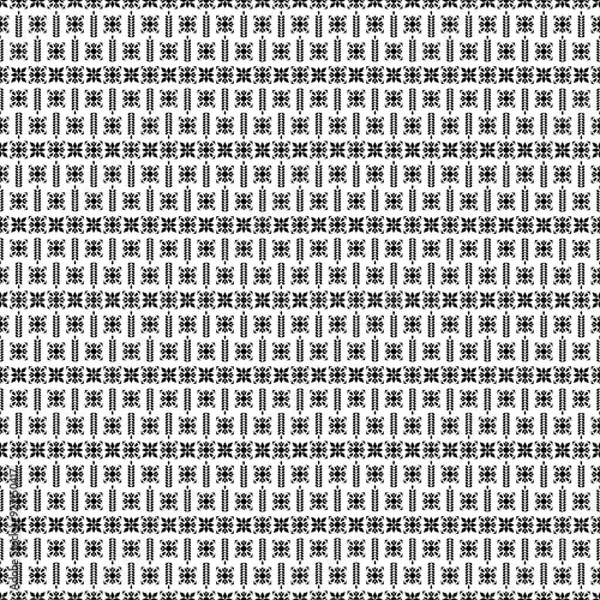 Fototapeta Thai pattern, Thai fabric,Art Design Creative Exotic Fabric,Abstract ethnic geometric pattern,print,border,tradition,ethnic oriental floral seamless pattern,illustration