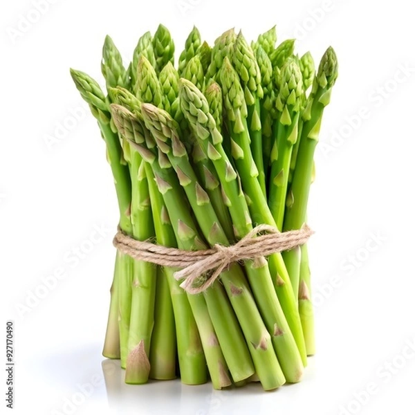 Fototapeta bunch of fresh asparagus