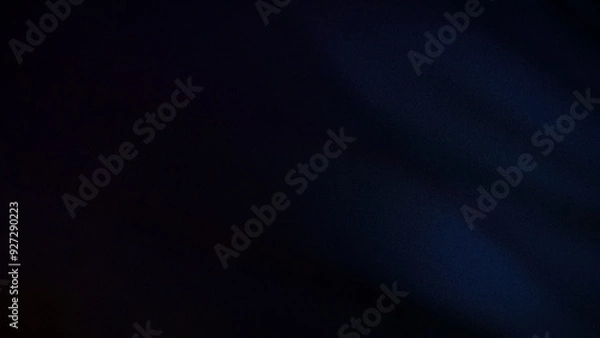 Fototapeta A dark 4K gradient background with deep blue and black tones, enhanced by a subtle grainy texture. Ideal for moody, cinematic designs, wallpapers, and sophisticated digital projects