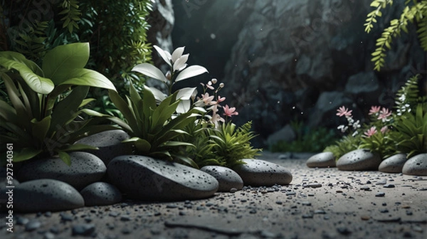 Obraz Background that blends natural elements