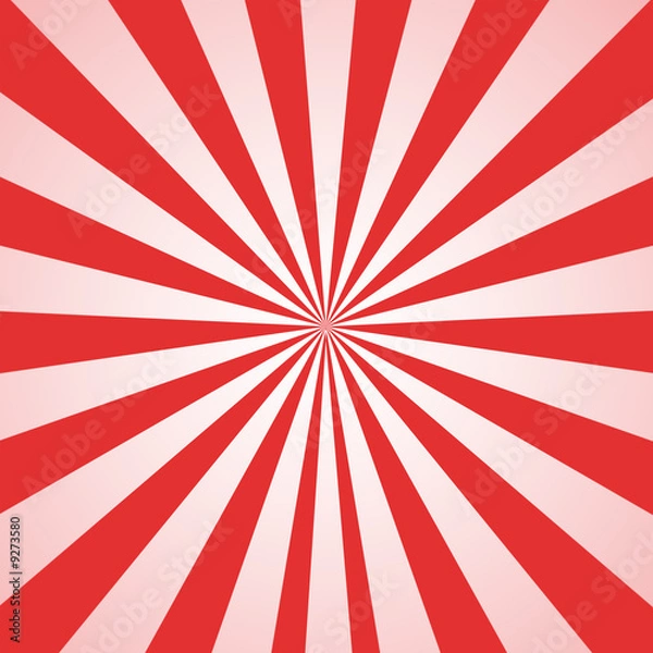 Fototapeta Sunrays Sunflare Texture Background in red and white