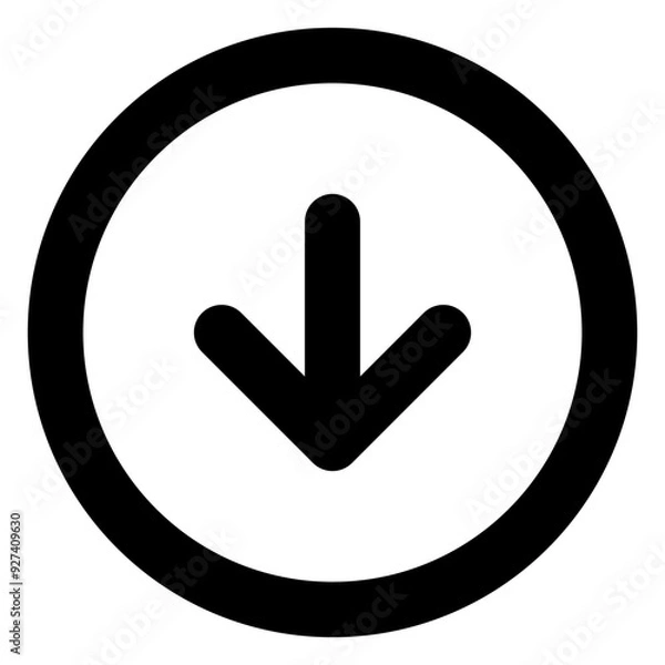 Obraz download button