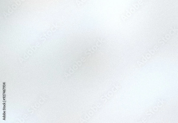 Fototapeta White sanded stainless blank background. Pearlescent subtle texture.