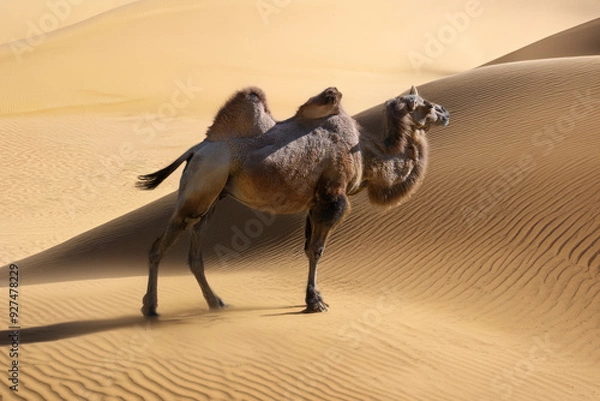 Obraz Kamel in der Wüste