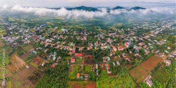 Obraz Terraced rice fields