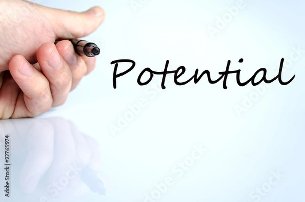 Fototapeta Potential text concept