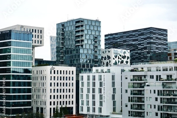 Obraz Skyline City Oslo