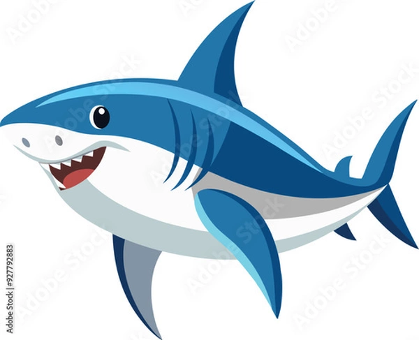 Fototapeta shark vector