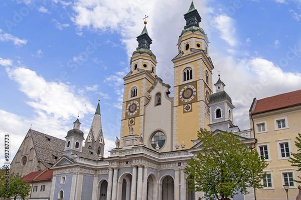 Fototapeta Brixen / Bresannone, Italy