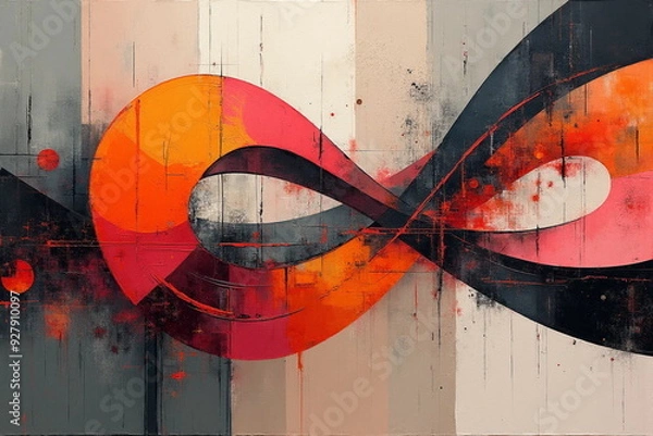 Obraz graffiti on the wall