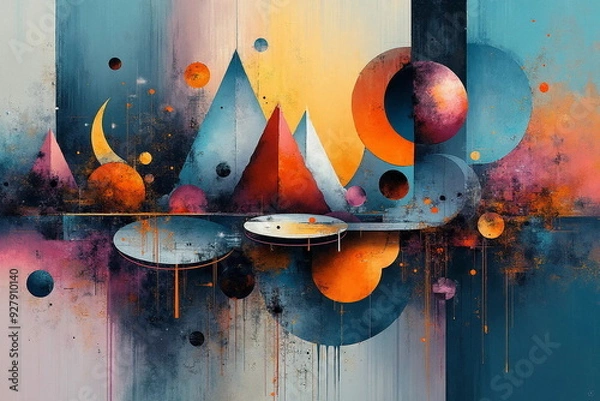 Obraz rusty metal background