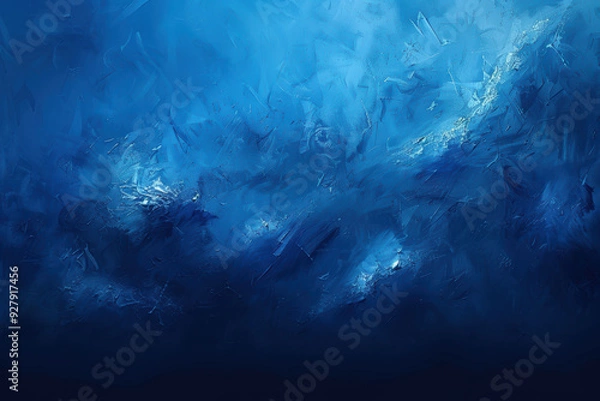 Fototapeta Modern blue gradient