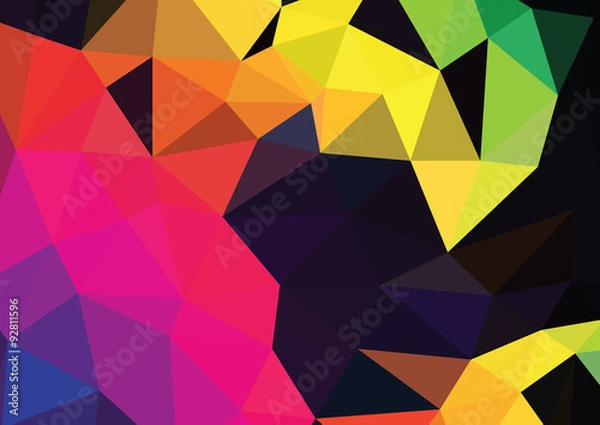 Obraz  Abstract tech abstract background