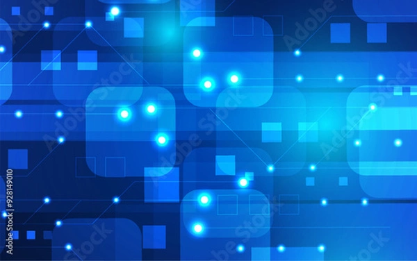 Obraz Abstract modern technology background