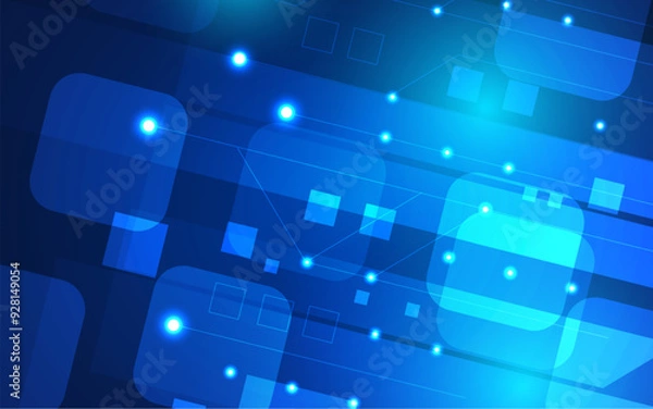 Obraz Abstract modern technology background