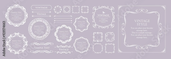 Fototapeta ハロウィンのフレームデザイン。