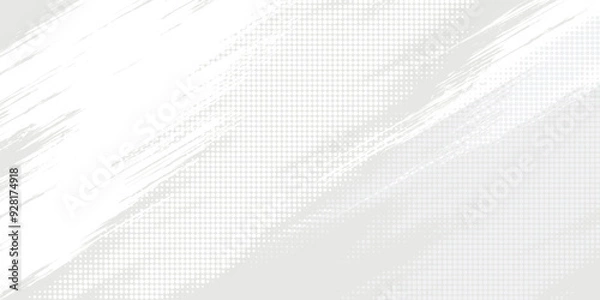 Obraz halftone on white background. Vector dots glitter or halftone glitter pattern texture Pop Art Style Background.