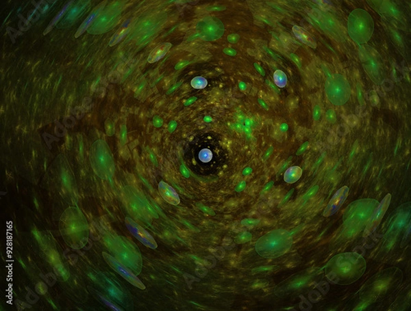 Fototapeta Imaginatory fractal abstract background Image