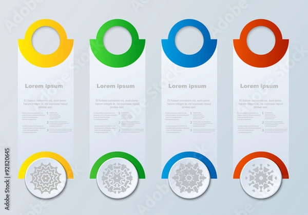 Fototapeta Teamwork social infographic, diagram, presentation
