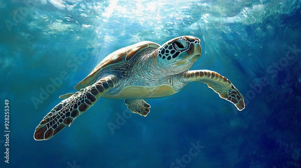 Fototapeta Sea turtle