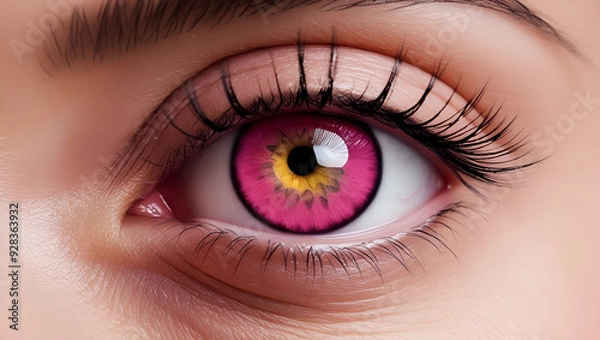 Obraz close up of eye