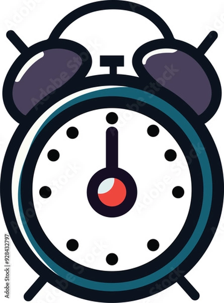 Obraz christmas kawaii flat icon