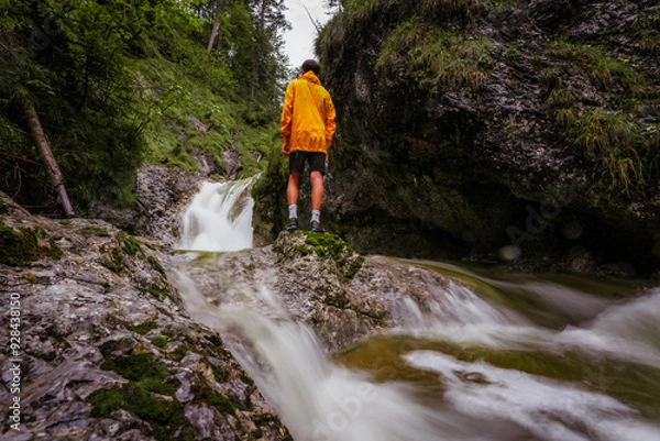 Fototapeta in der Schlucht