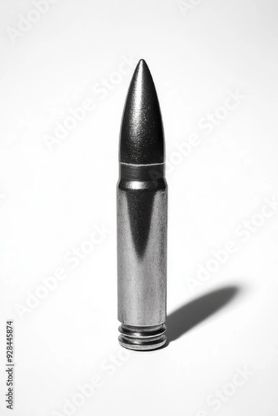 Obraz Bullet on White Surface