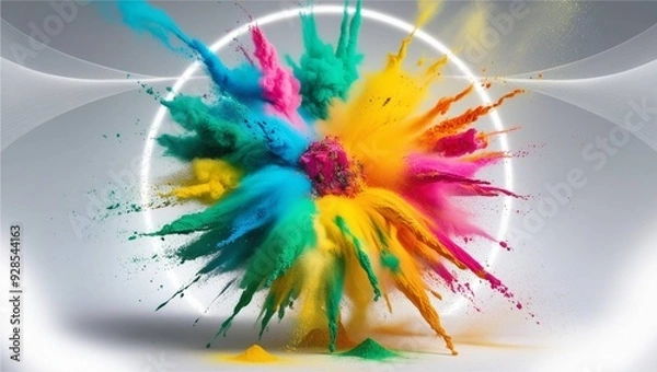 Obraz abstract colorful background