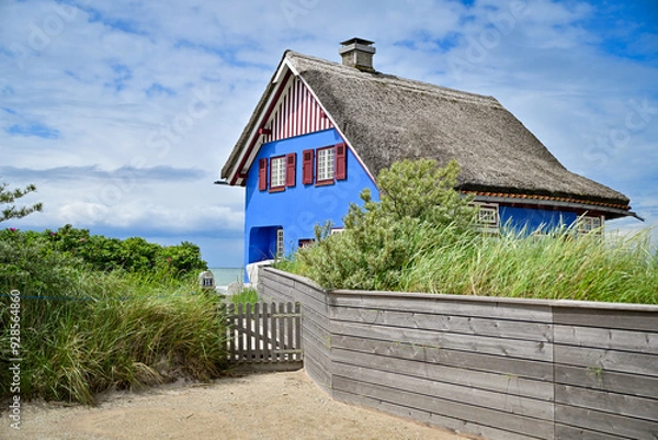 Obraz Das blaue Haus