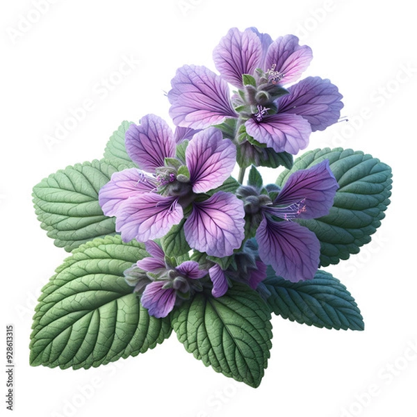Obraz Realistic Patchouli Flower