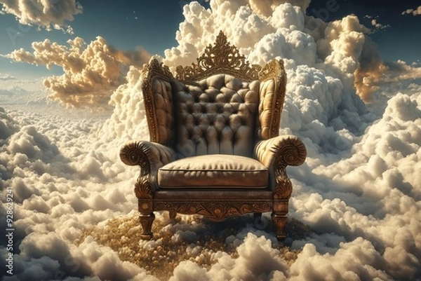 Fototapeta Throne in the Clouds