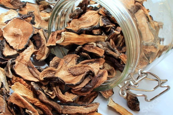 Obraz grzyby suszone