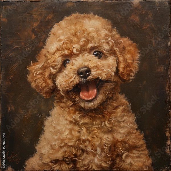 Obraz cocker spaniel puppy cute dog