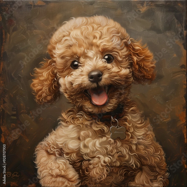 Fototapeta cocker spaniel dog cute