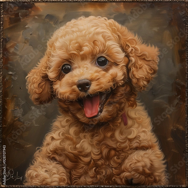 Obraz cocker spaniel puppy cute dog