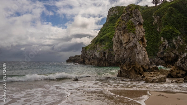 Obraz Playa salvaje Asturias