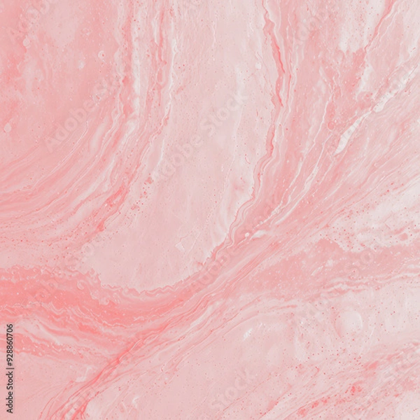 Fototapeta A baby pink travertine marble texture with soft veins.
