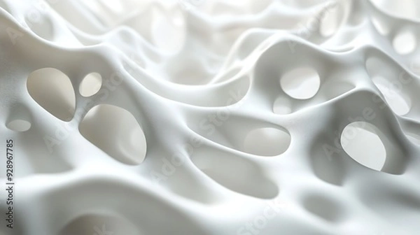 Fototapeta Milk background. Yogurt. Sour cream swirl texture