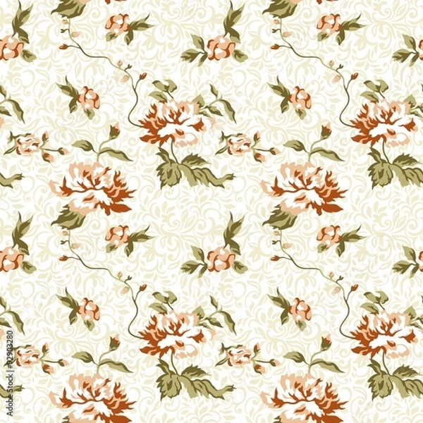 Obraz Paula Floral Seamless Pattern