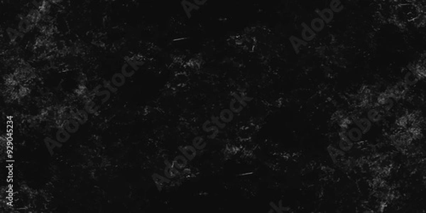 Fototapeta Abstract grunge stone texture background. old wall dark black backdrop grunge background. surface of old and dirty outdoor building wall. distressed Rough Black cracked wall slate texture wall grunge.
