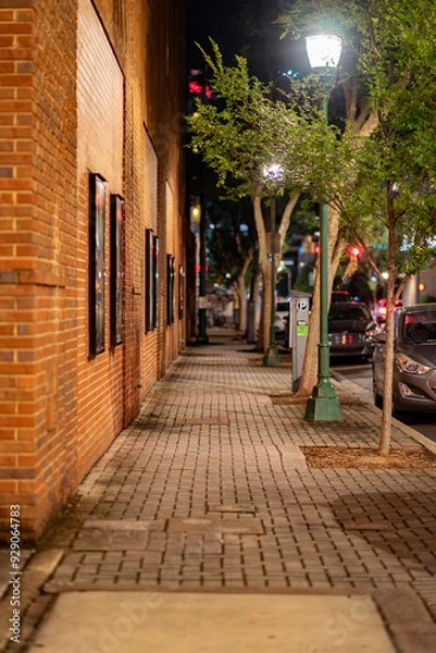 Obraz Sidewalk in the city