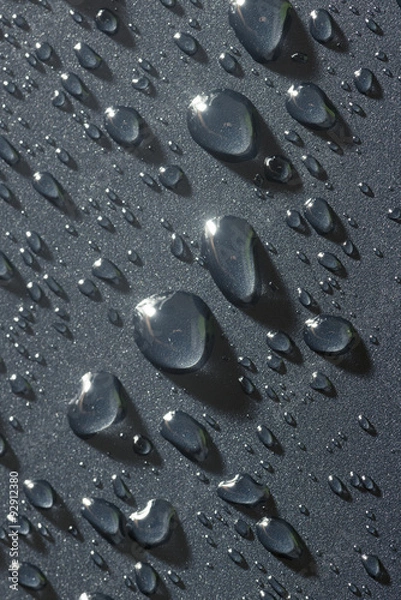 Obraz Water drops on a texture

