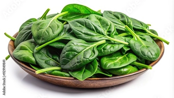 Fototapeta spinach+icon